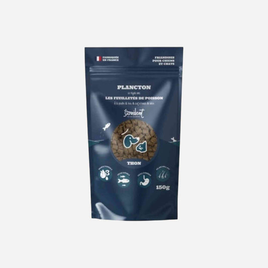 Friandises feuilletées de poisson chiens et chats